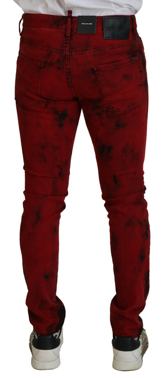 Red jeans on a mannequin