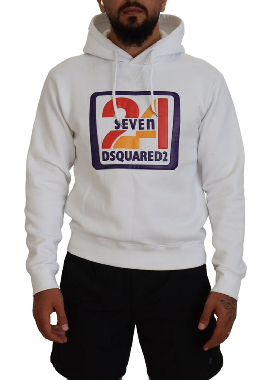 White hoodie with number 21 on front