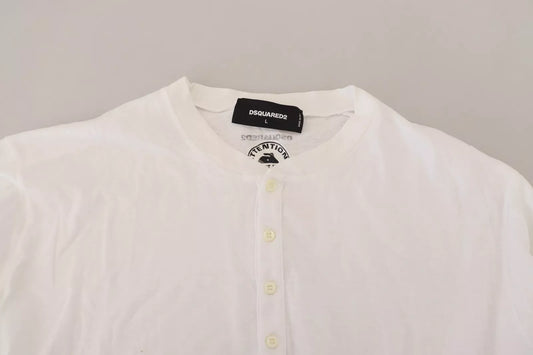 White button down shirt on hanger
