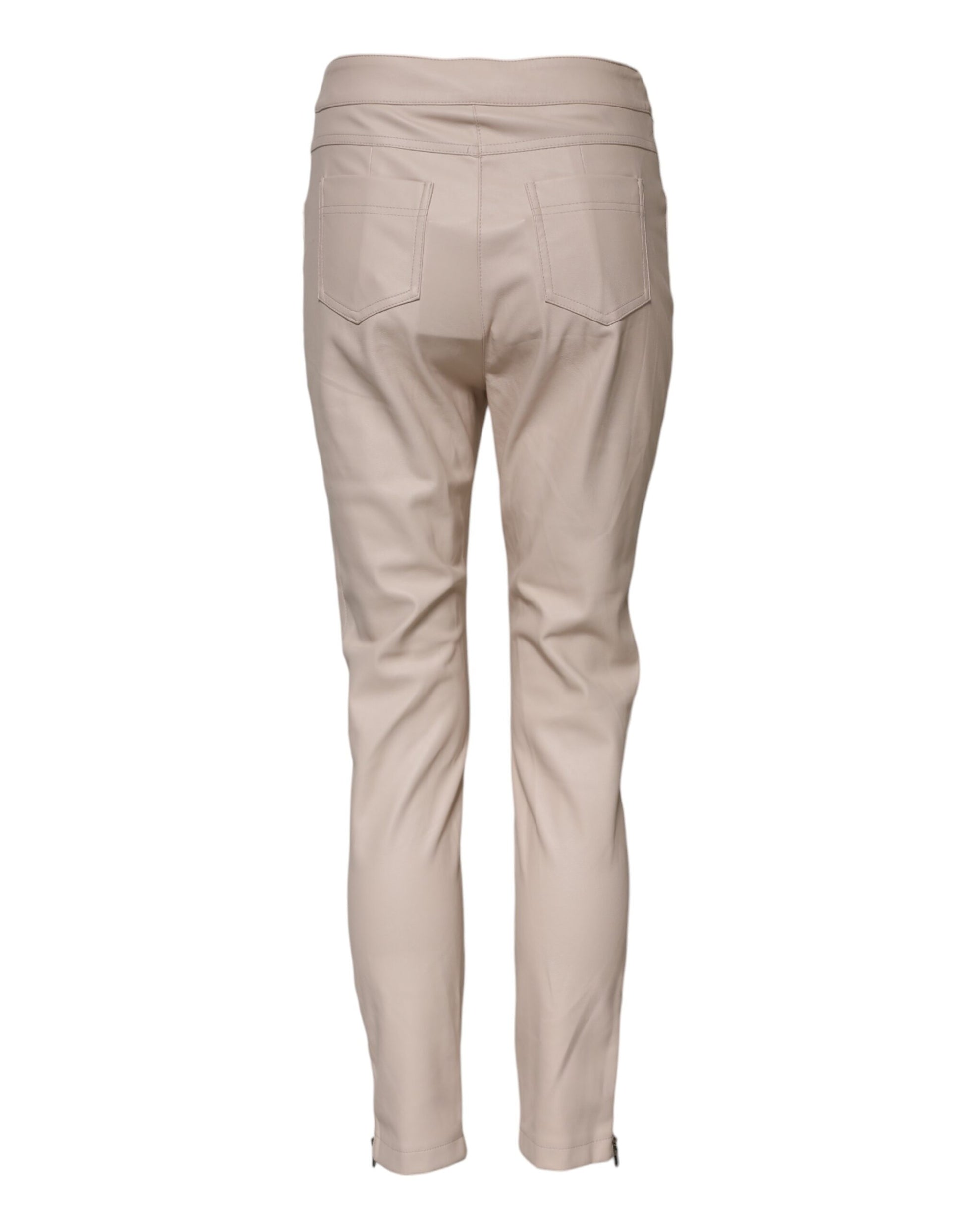 Tan pants on a mannequin
