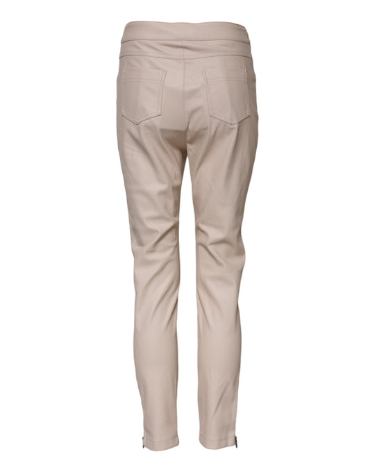 Tan pants on a mannequin