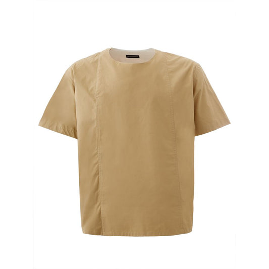 Tan scrub top for medical or healthcare professionals