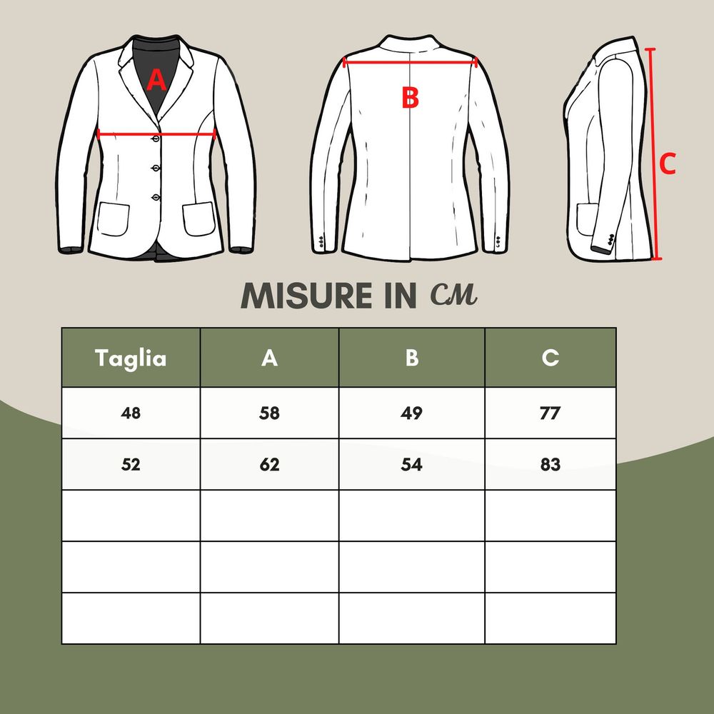 White jacket on hanger with black pants