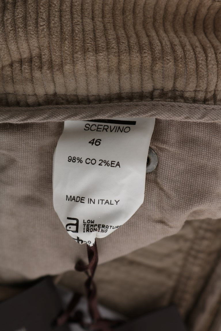 Clothing tag on garment