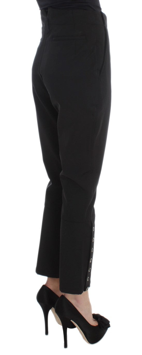 Pair of black pants on a mannequin