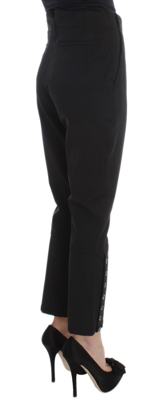 Pair of black pants on a mannequin