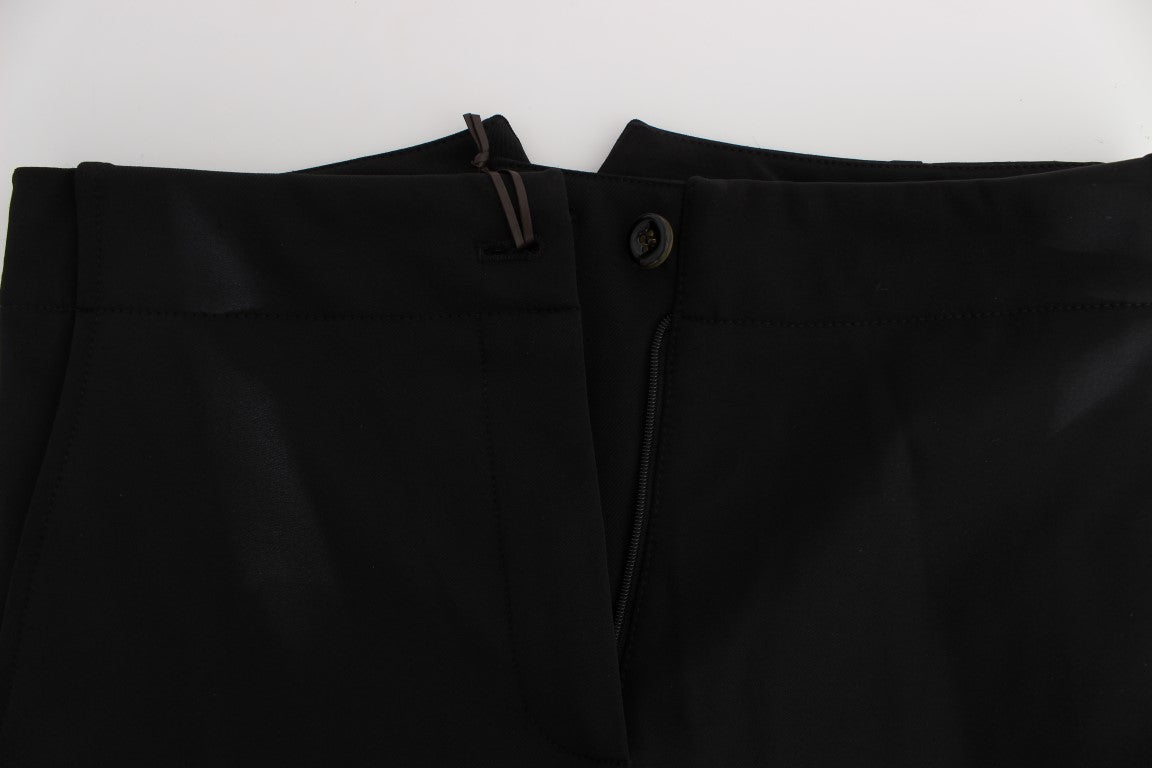 Black pants on a hanger