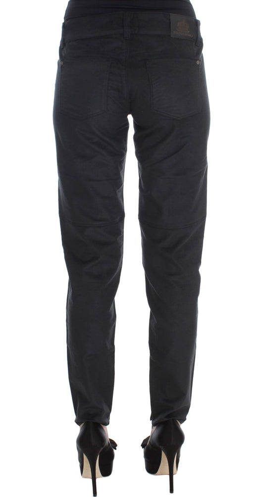Pair of black pants on a mannequin