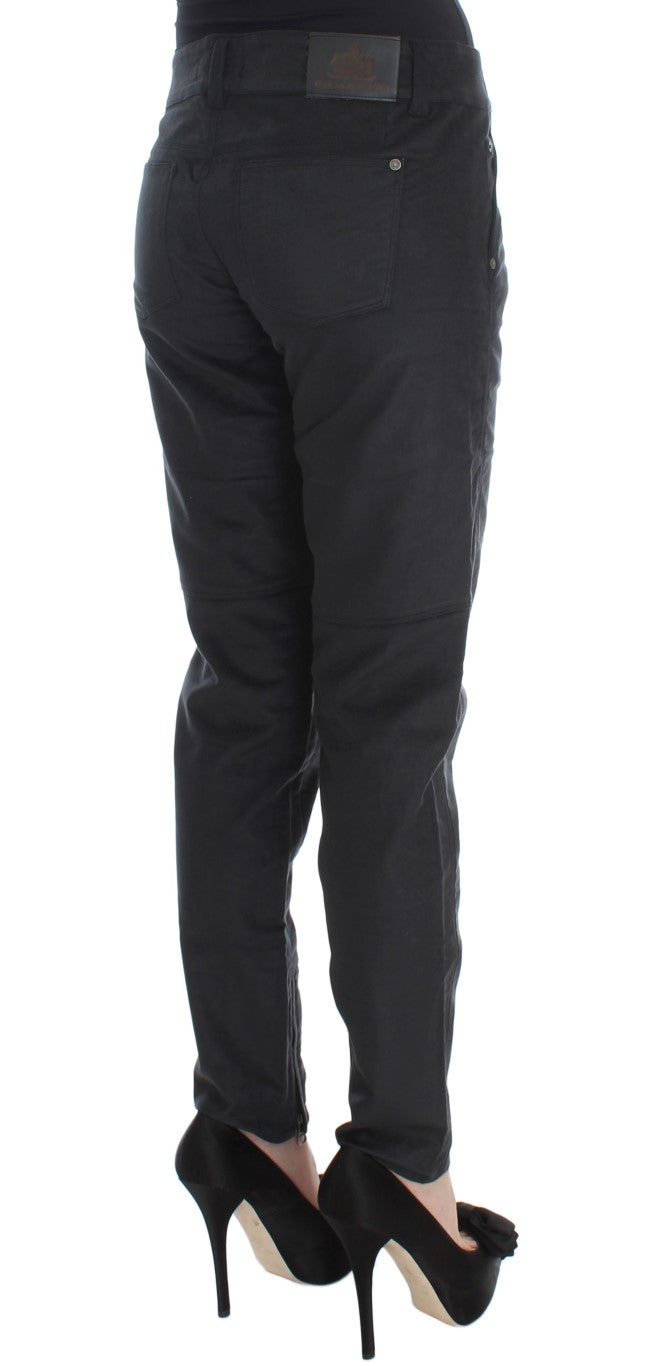 Pair of black pants on a mannequin