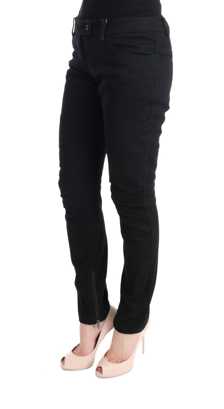 Pair of black skinny jeans