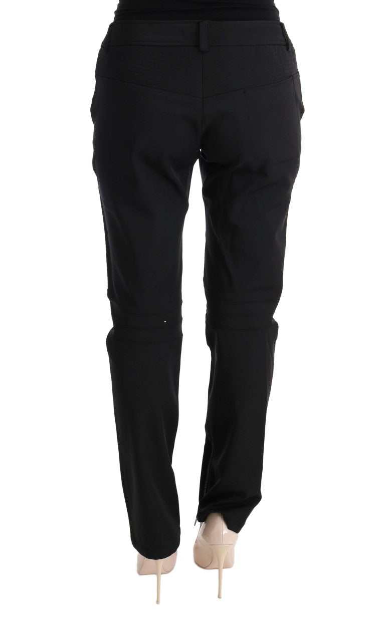 Pair of black leggings on a mannequin