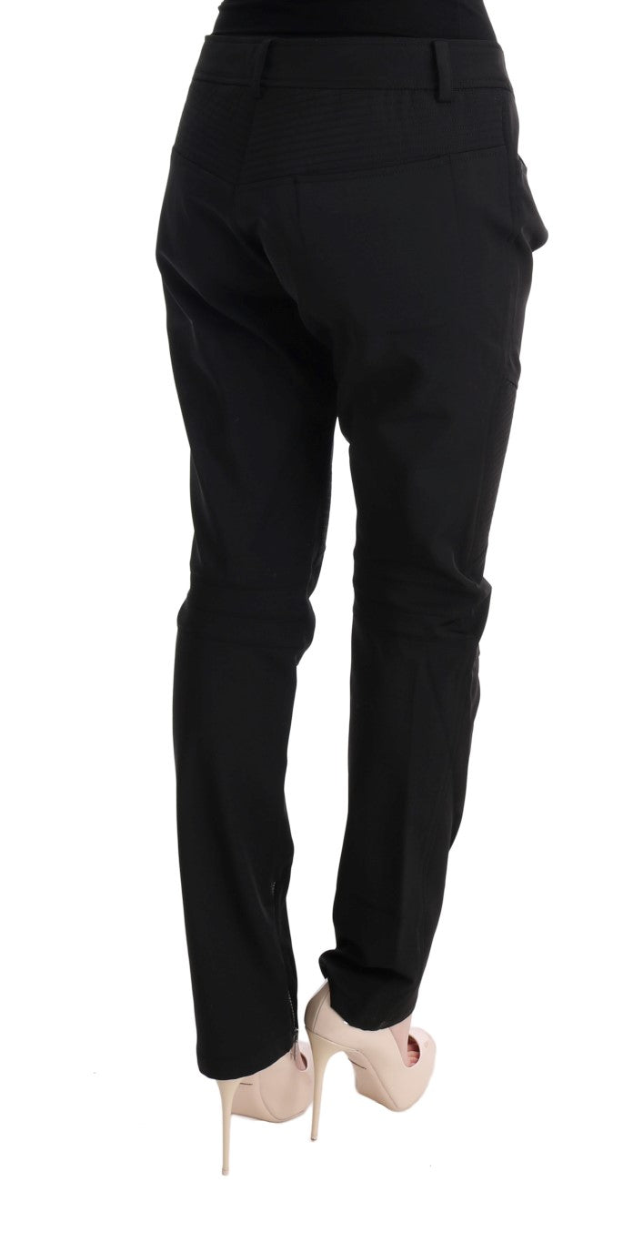 Pair of black pants on a mannequin