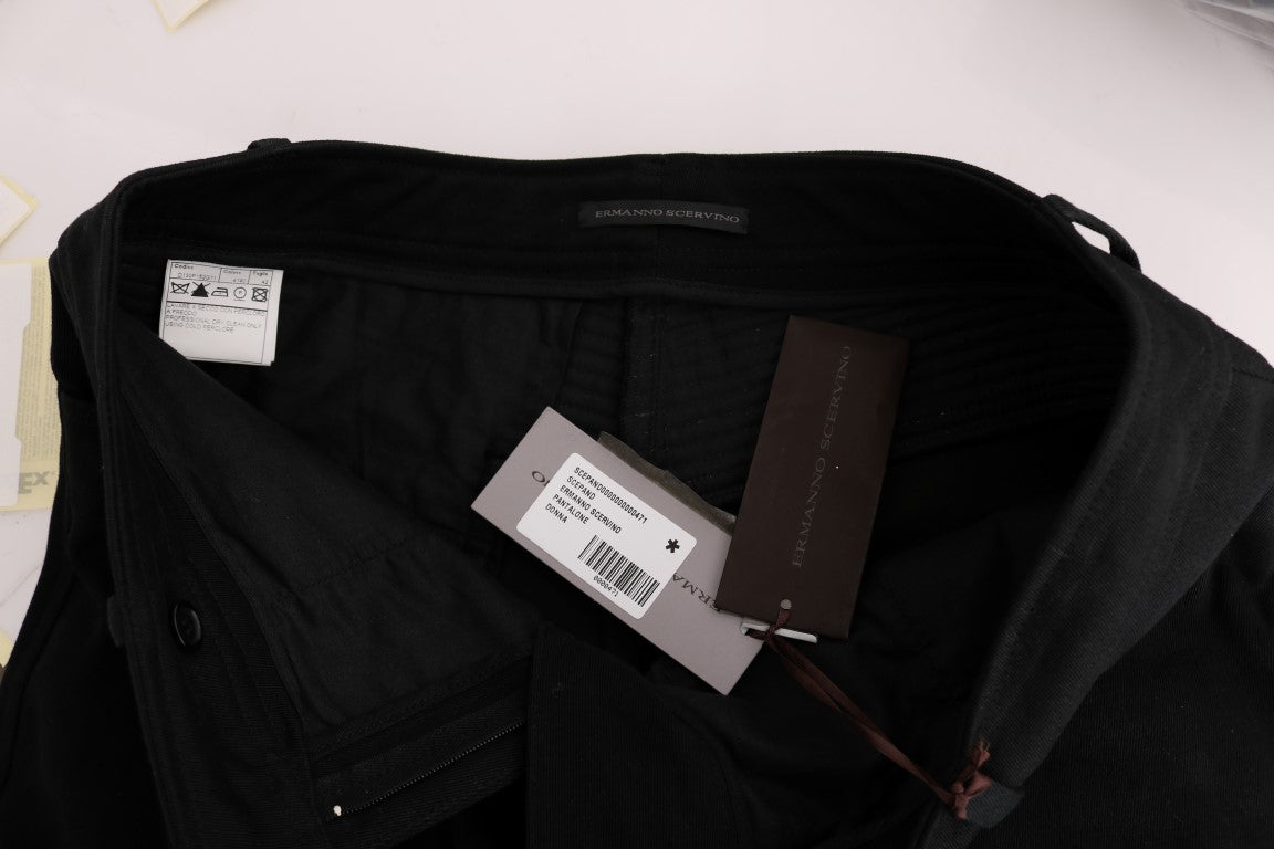 Black pants in a suitcase