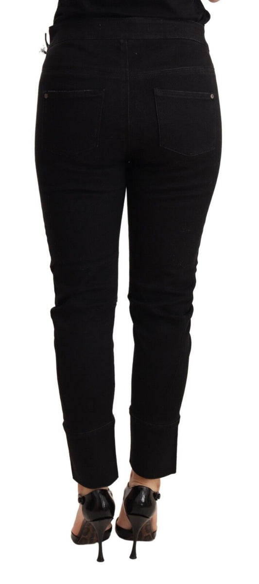 Pair of black pants on a mannequin