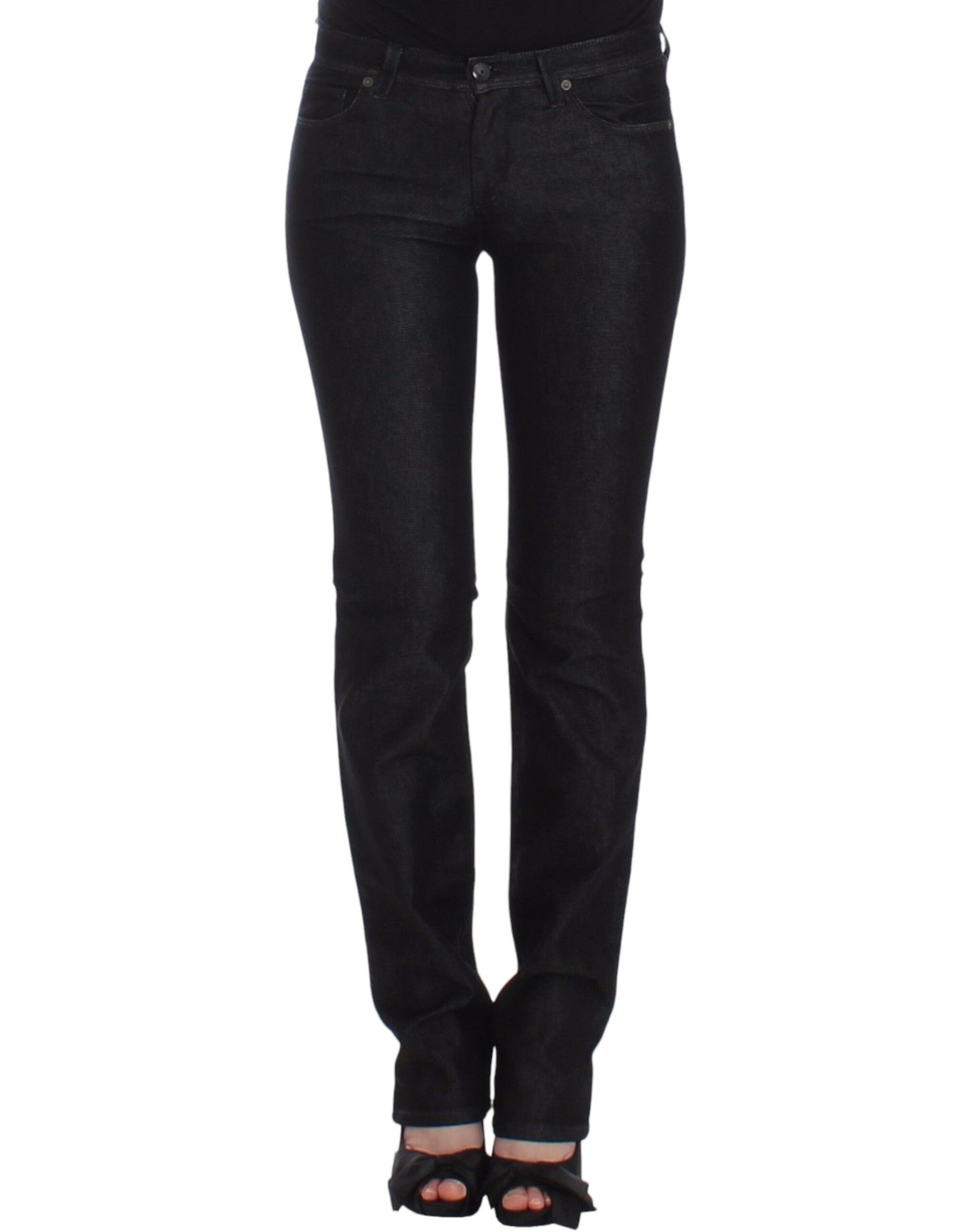 Pair of black jeans on a mannequin