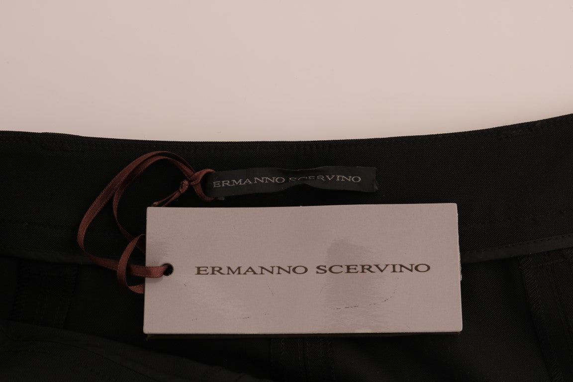 Tag on a black fabric background