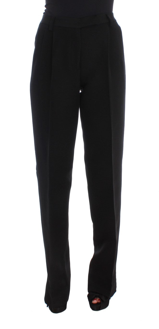 Pair of black pants on a mannequin