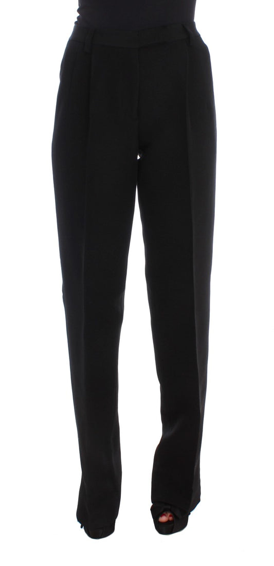 Pair of black pants on a mannequin