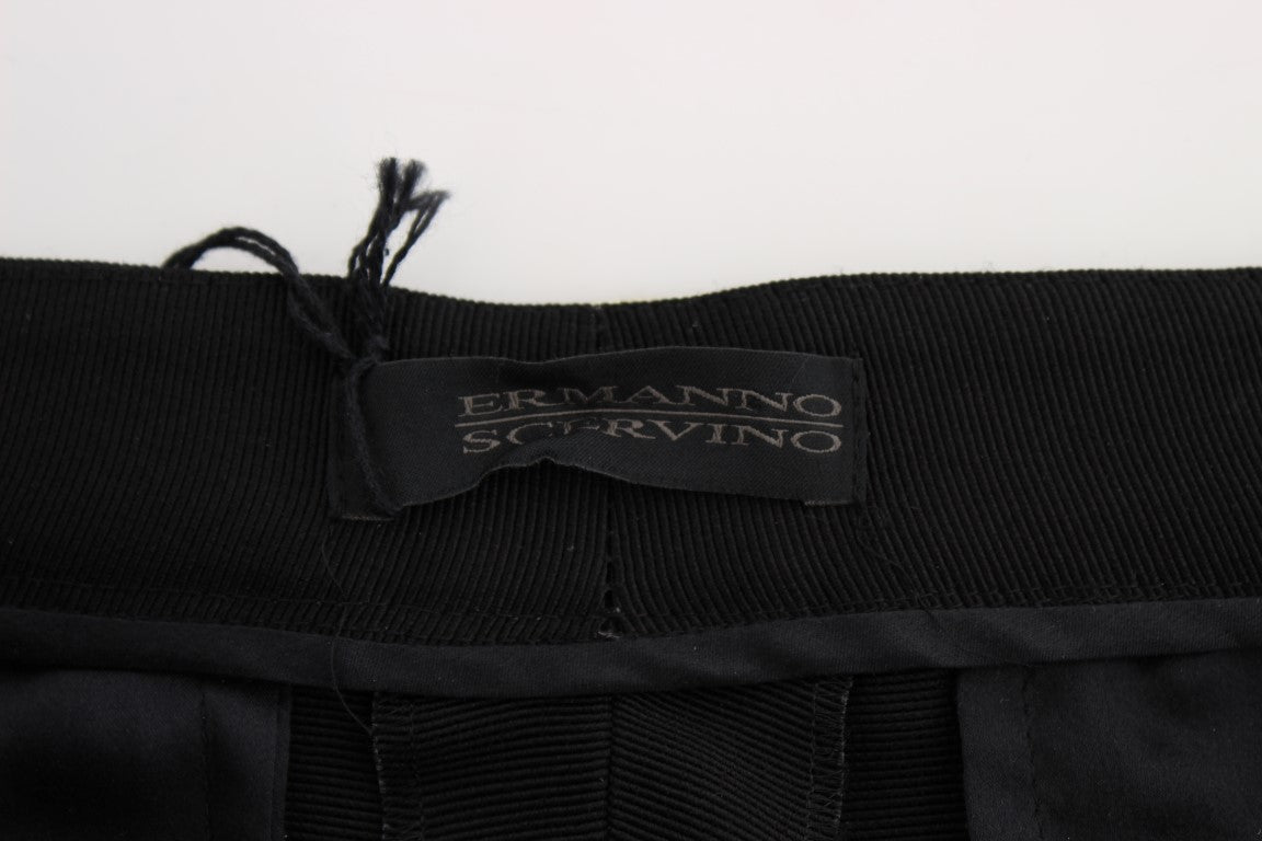 Black bra with white label