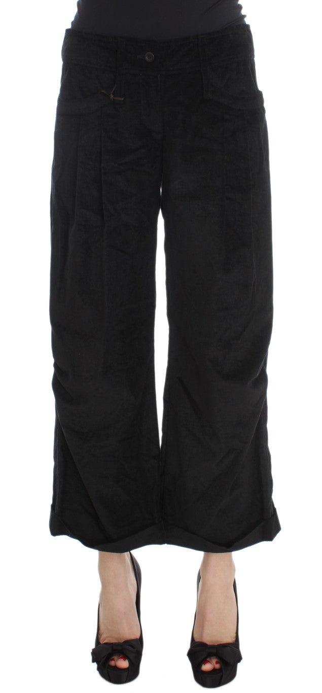 Pair of black flared pants