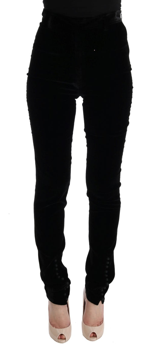 Pair of black skinny jeans