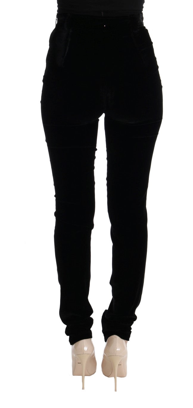 Pair of black skinny jeans on a mannequin