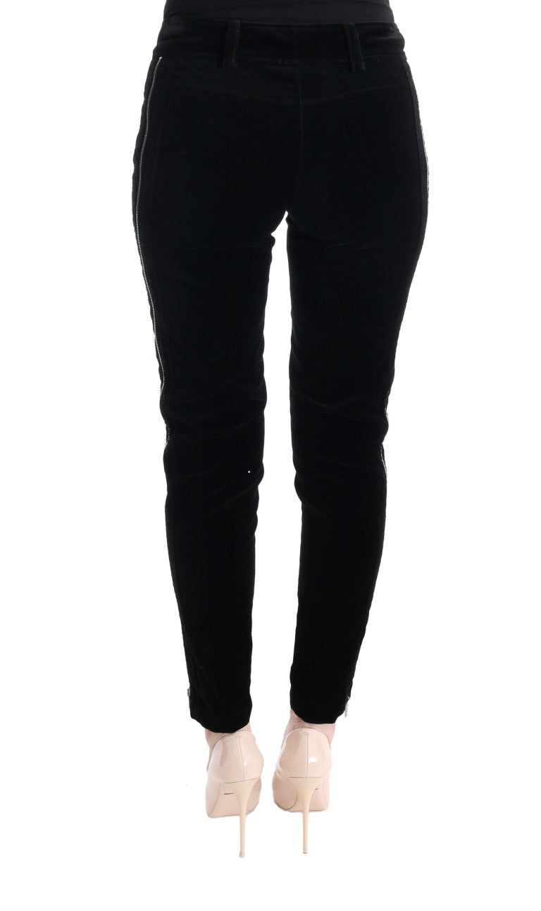 Pair of black pants on a mannequin