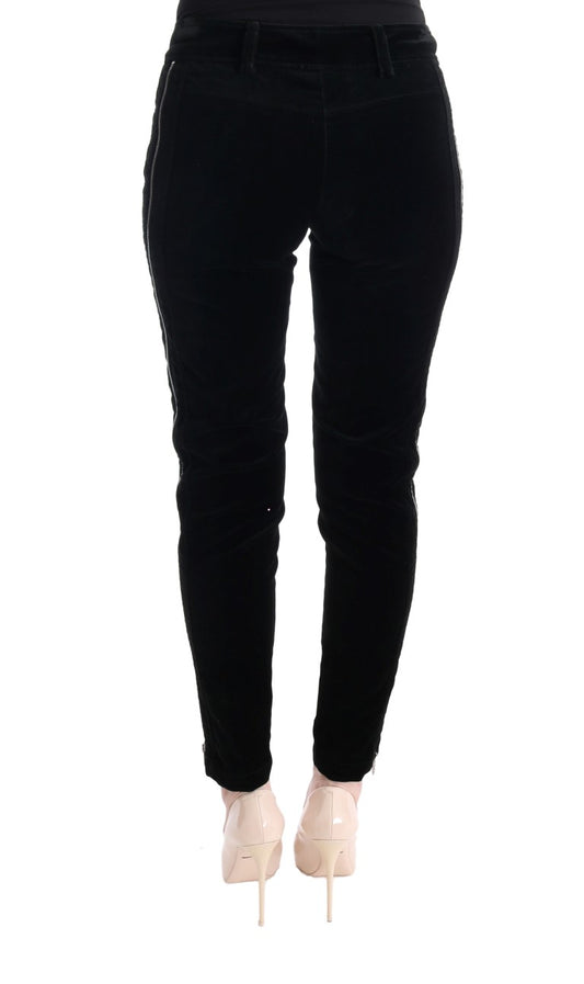 Pair of black pants on a mannequin