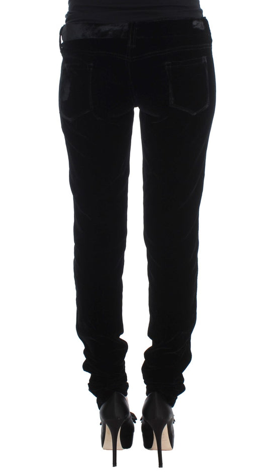Pair of black pants on a mannequin