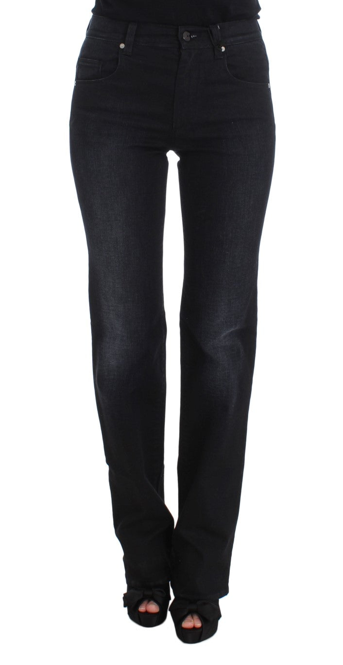 Pair of black skinny jeans on a mannequin
