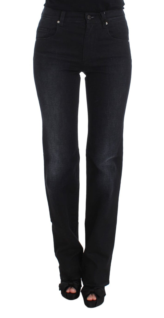 Pair of black skinny jeans on a mannequin
