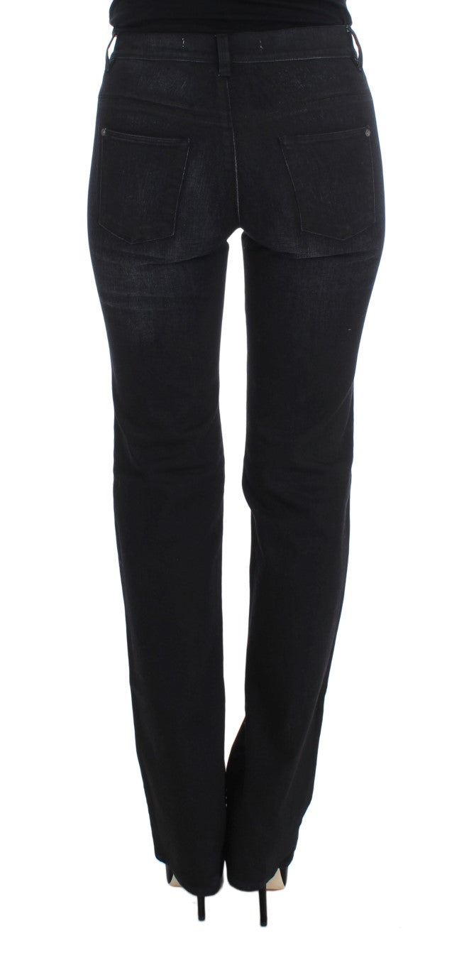 Pair of black skinny jeans on a mannequin