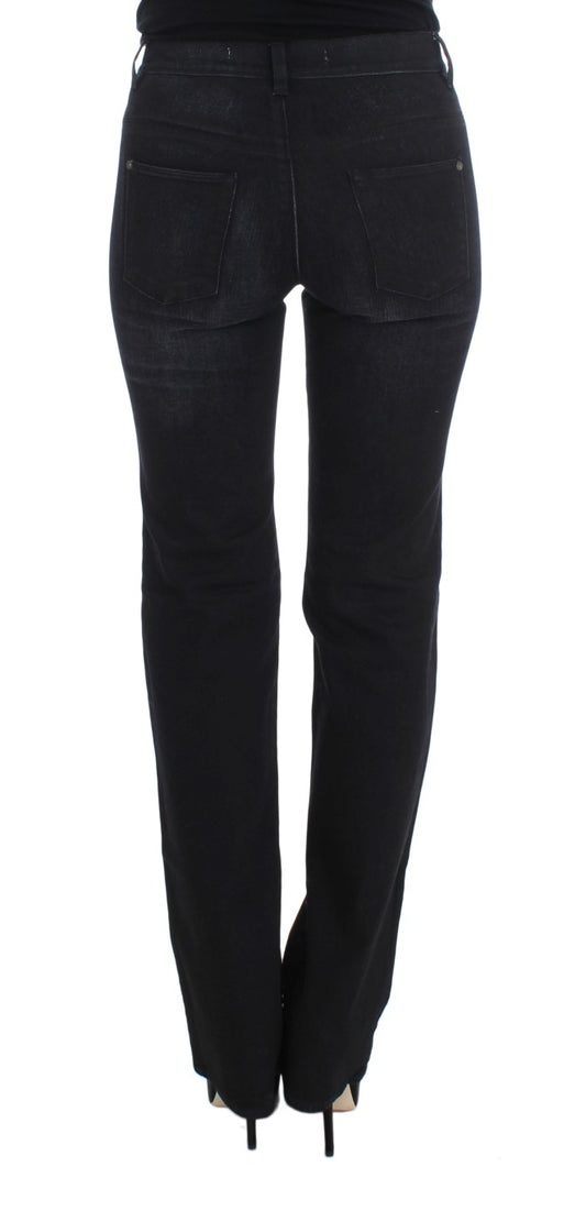 Pair of black skinny jeans on a mannequin