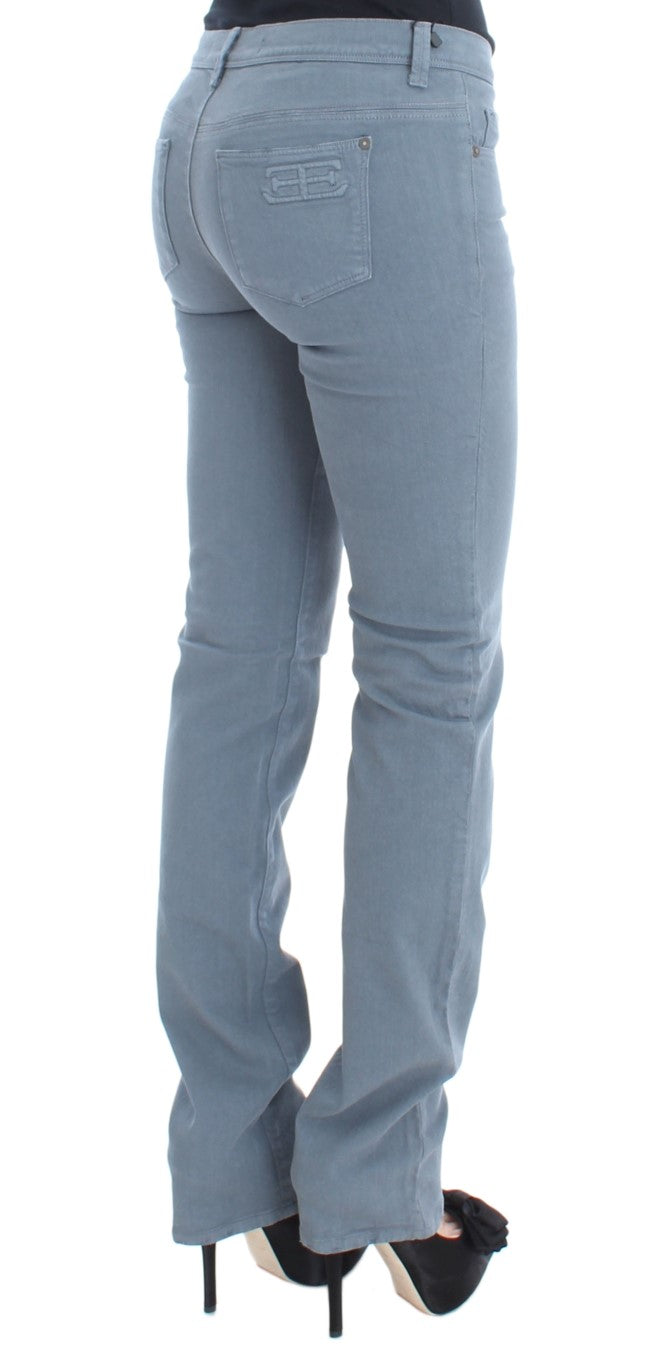Pair of blue jeans on a mannequin