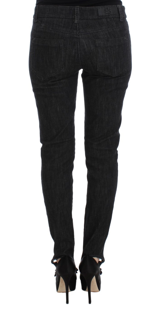 Pair of black jeans on a mannequin