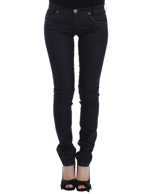 Pair of slim fit jeans on a mannequin