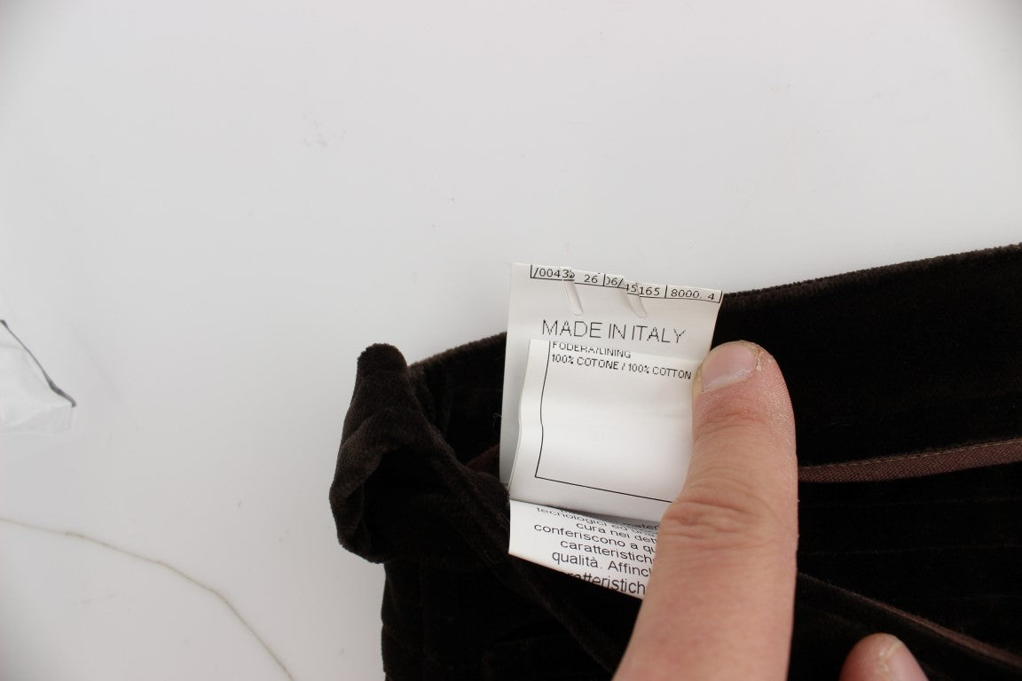 Tag on black fabric item