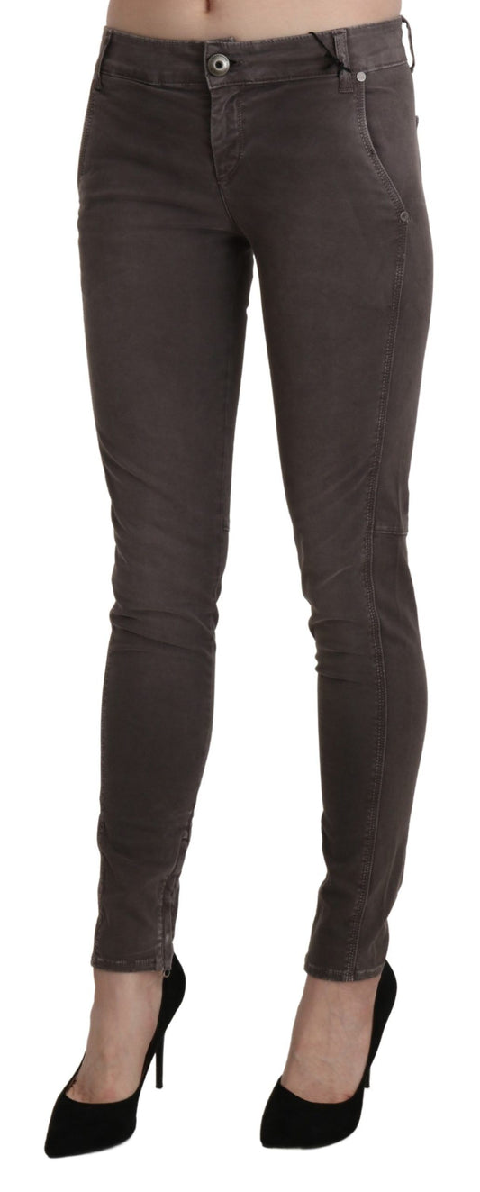 Pair of women's jeans with distressed details