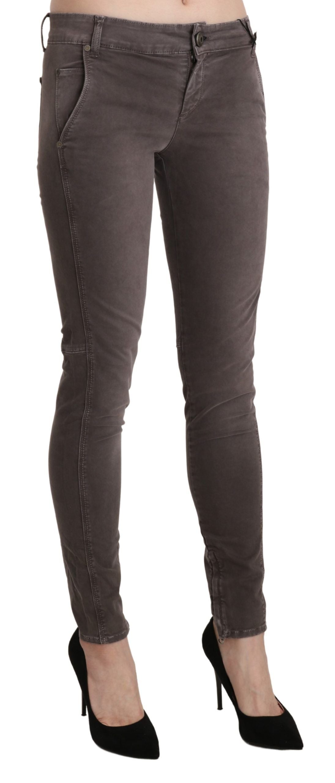 Pair of women's jeans in a dark wash