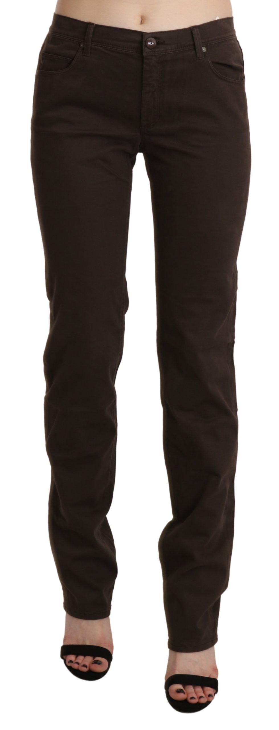 Pair of women's jeans in a dark wash