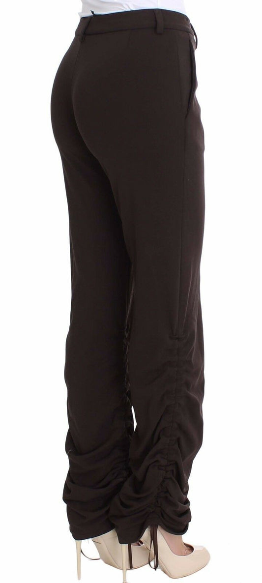Pair of black leggings on a mannequin