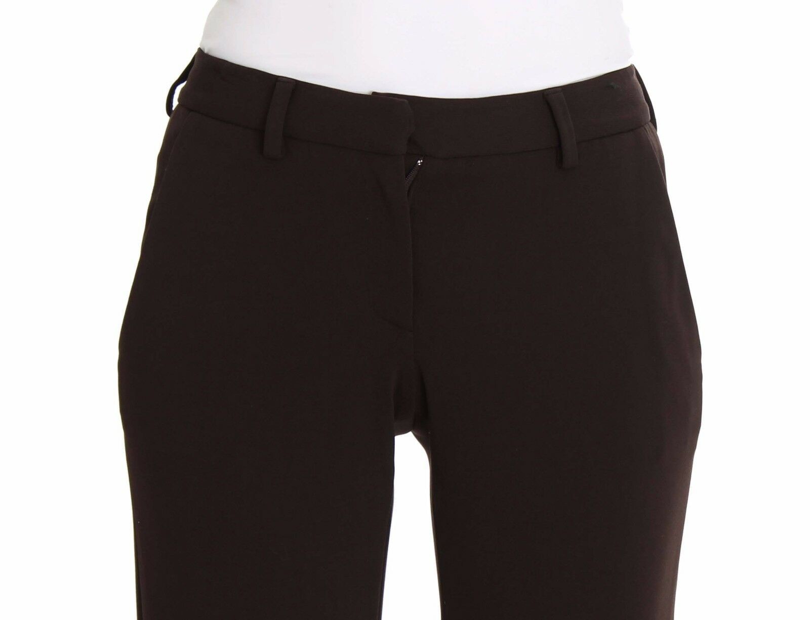 Pair of black trousers on a mannequin