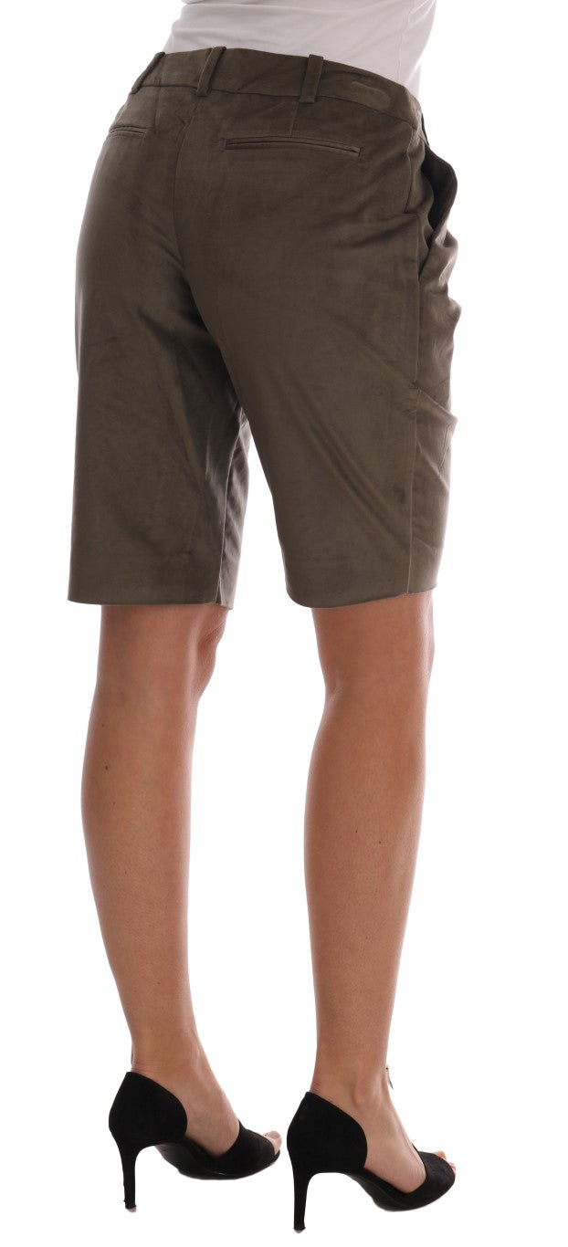 Pair of cargo shorts on a mannequin