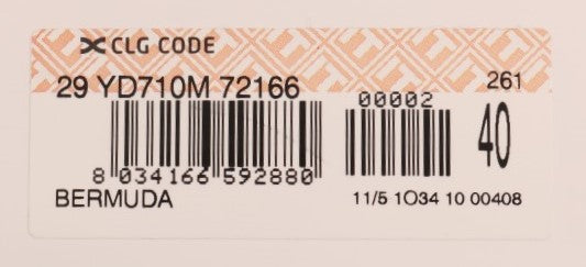 Ticket with barcode for Bermuda