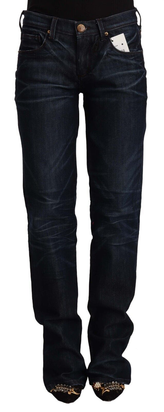 Pair of blue jeans on a mannequin