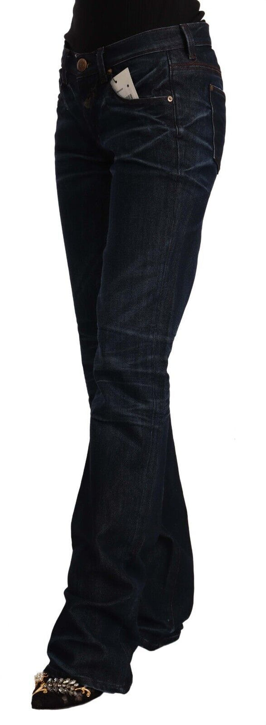 Pair of women's jeans with flared legs