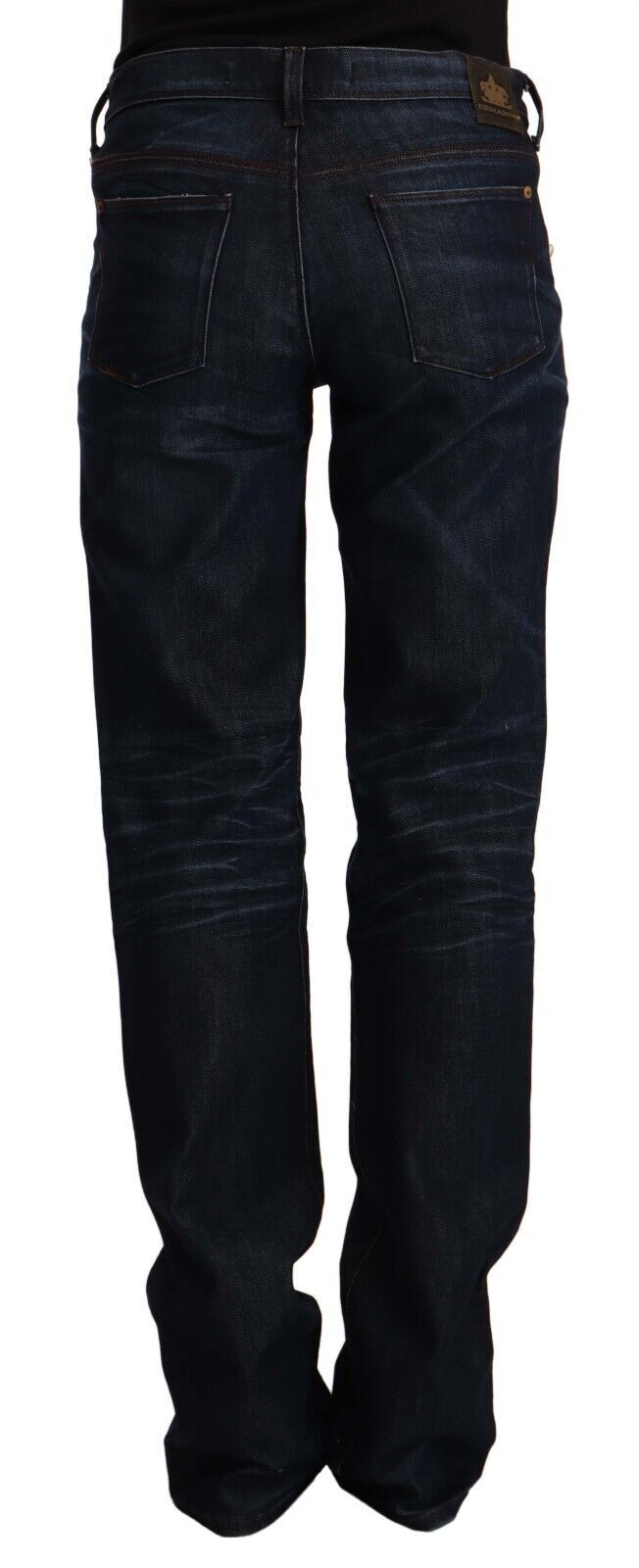 Pair of blue jeans on a mannequin