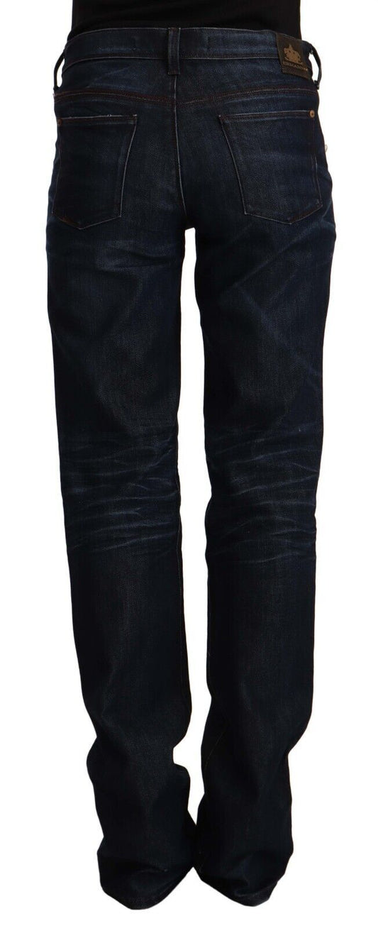 Pair of blue jeans on a mannequin