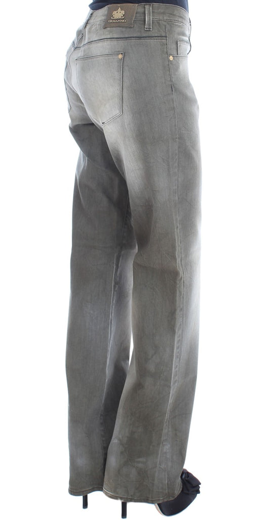 Pair of blue jeans on a mannequin