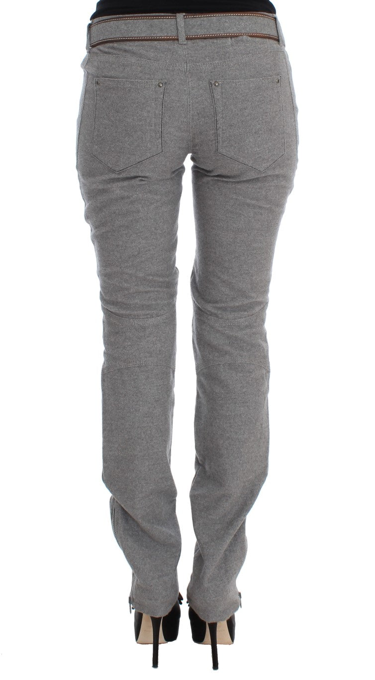 Pair of gray women's jeans